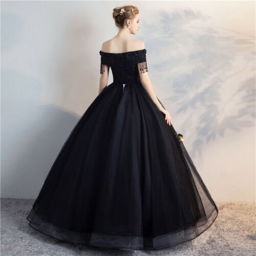 Neu elegant Abend formell Party Ballkleid Abschlussball Brautjungfer langes Show Host Kleid - Bild 6 von 14