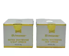 EV Princess Extra Whitening Night & Day Cream Set 2x25g   *New In Box*