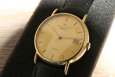 Herrenuhr 18K Gold IWC Portofino Automatic 3513 Wrist Watch, Top-Zustand