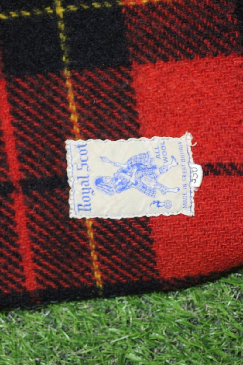 Veste en laine tartan avec grandes poches et fausse fourrure | Paris