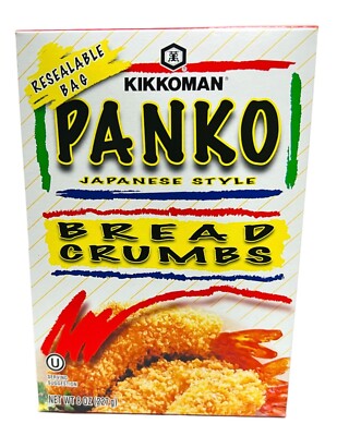 Kikkoman Panko Japanese Style Bread Crumbs 8 oz breadcrumbs