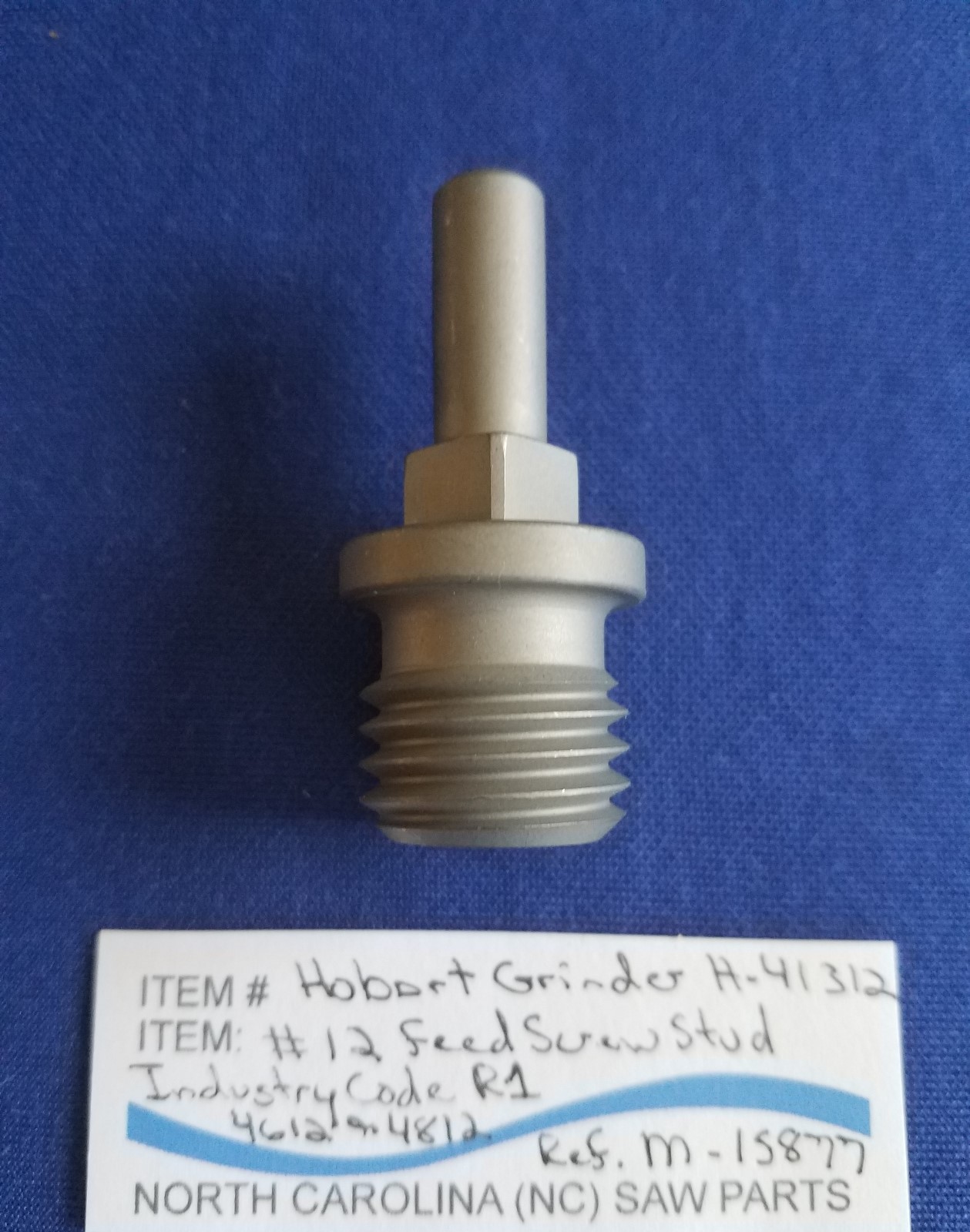 12 FEED SCREW HOBART GRINDER FOR MODELS 4612 & 4812 Ref. M15877 eBay