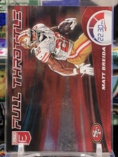 2020 Panini Donruss Elite Full Throttle Red /99 Matt Breida #1 NK3U