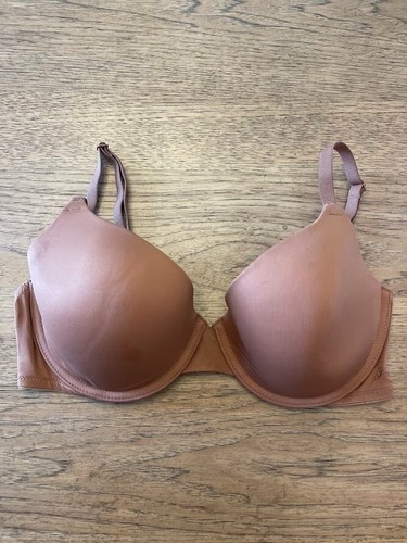 PINK Victoria's Secret Caramel Brown 42DDD Wear Everywhere T-Shirt Lined Bra