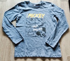 DISNEY Mickey Mouse Jungen  Langarmshirt indi...