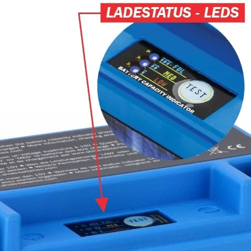 Motorrad Batterie Shido Lithium LTZ5S / YTZ5S, 12V|CCA:120A (113x69x85mm) - Bild 4 von 4