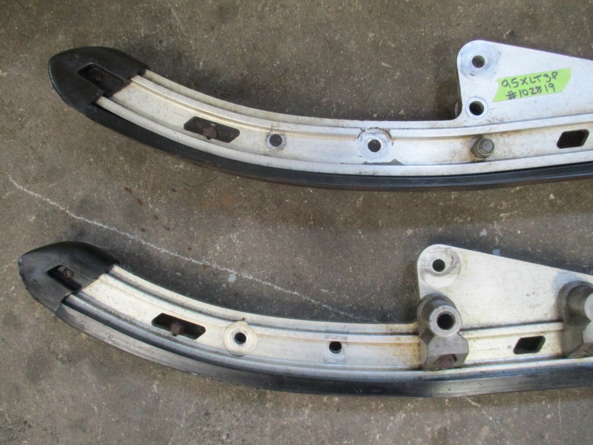 95 Polaris XLT SP 600 Snowmobile Suspension Slide Rails Xtra 12  