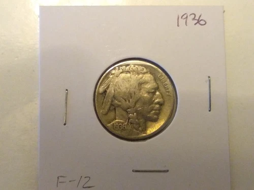 1936 Buffalo Nickel (F)
