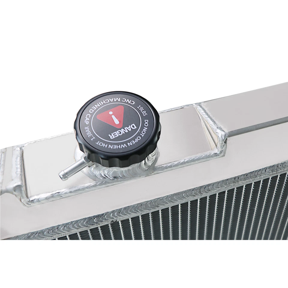 Ventilador de cubierta de radiador de 4 filas para camioneta Chevy C10 C20 C30 K10 K20 1963-1966 1965 64 Foto 4 de 4