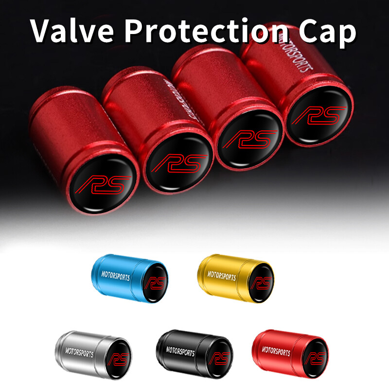 4Pcs Tire Valve Stems Cap Wheel Stem Air Valve Cap Universal Car For