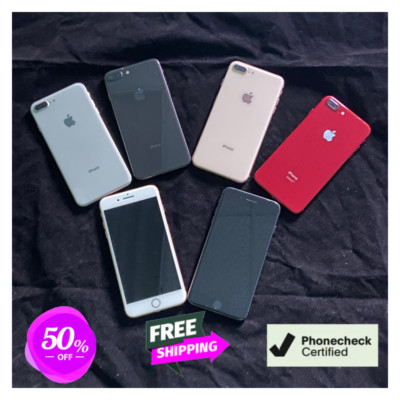 Apple iPhone 8 Plus 64GB Unlocked Verizon At&t iOS - Cosmetically Very Good