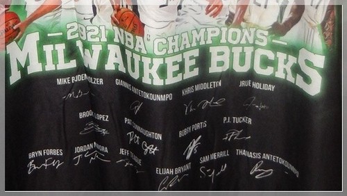 MILWAUKEE BUCKS T-SHIRT - 2021 Championship - Picture 2 of 3