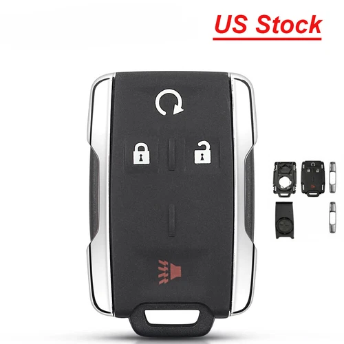 For 2014 2015 2016 2017 2018 Chevy Silverado Remote Key Fob Case Shell Cover