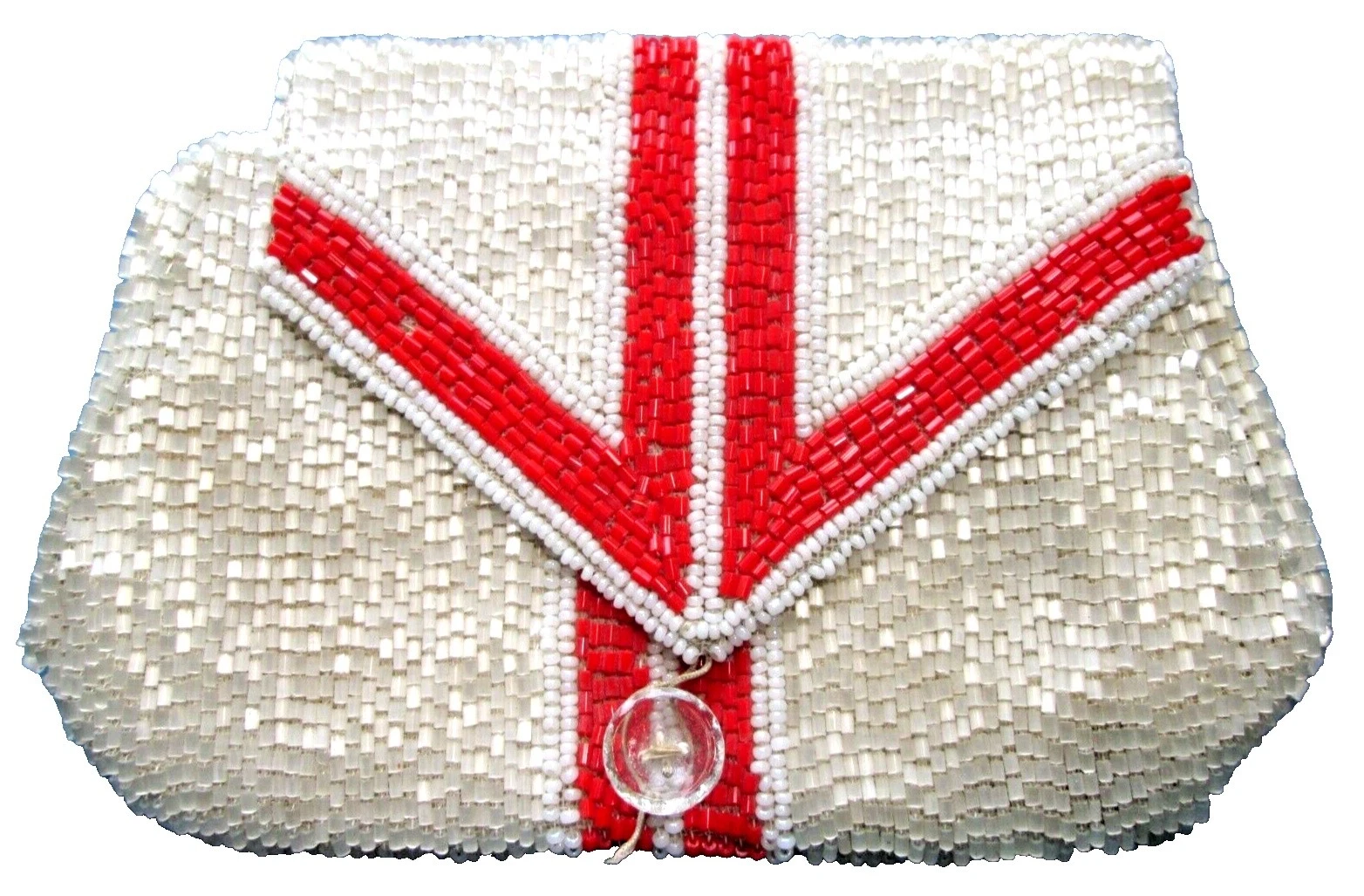 Clutch White Vintage Bags, Handbags & Cases