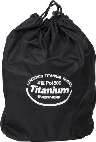 Evernew Titanium Ti NS Non-Stick Deep Pot 900ml w/Fry Pan Lid & Handles ECA402 - 第 5/6 張圖片
