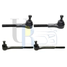 Mevotech 4pcs Front Inner Front Outer Tie Rod End for Chevrolet Camaro 1968 1969