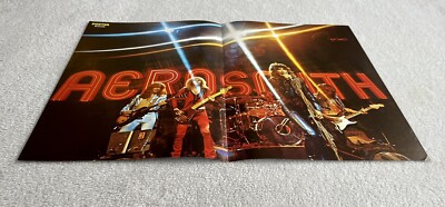 AEROSMITH 1976 STEVEN TYLER PERRY Swedish Poster Music Magazine