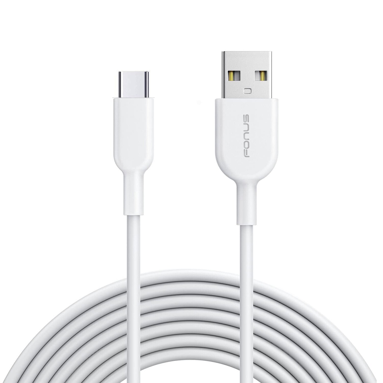 Para T-Mobile REVVL 6 6x Pro - Tipo-C 6 ft cable de carga rápida cable de alimentación