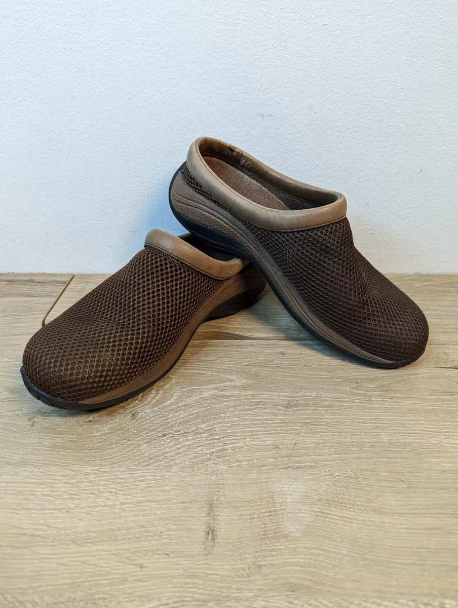 nikotin heldig Dekoration Merrell Womens J62124 Brown Mesh Slip On Mules Clogs Shoes (Size 7 ) | eBay