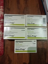 Smith  Nephew Skin PREP Protective Wipes  Pack of 5 Boxes  skin cleanser, 42040
