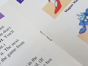 Mega Man 3 Authentic Original NES Nintendo Manual Only *wear