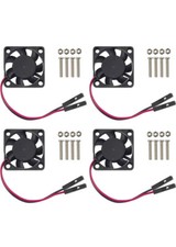 Easycargo Raspberry Pi Cooling Fans Lot of 4 30x30x7mm Computer Mini Fan Set