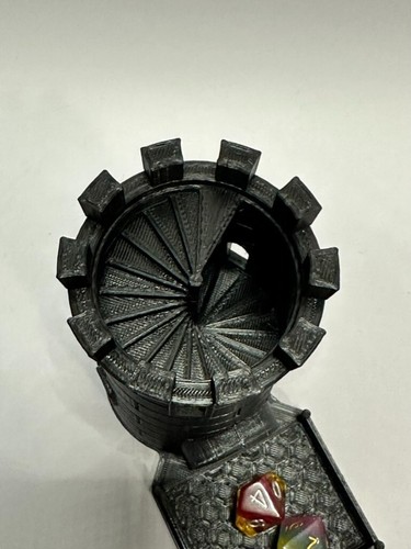 5" Würfelturm, Würfelburg, Würfelwalze, Würfeltablett, Dungeons and Dragons, DnD, RPG - Bild 5 von 9