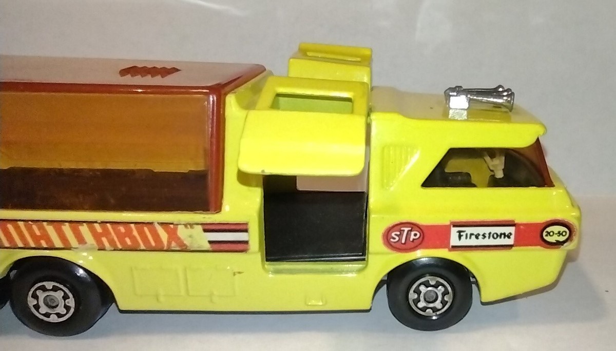 Vintage Matchbox Super Kings K7 Racing Car Transporter. 1972