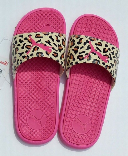 cheetah nike slides