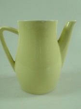 WAKU kleine Kaffeekanne/Teekanne feuerfester Boden Foreign pastell gelb 60er