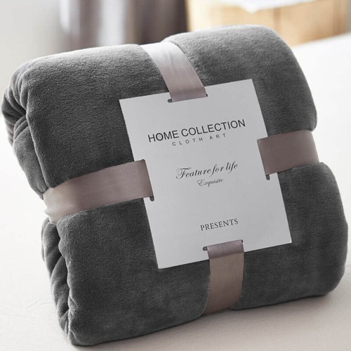 250g/㎡ Decke Baumwolldecke Kuscheldecke Flanell Tagesdecke Couchdecke Wohndecken - Bild 15 von 18