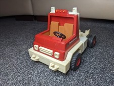 Fisher Price Vintage 1978 Husky Helper Fire Engine - Cab Only