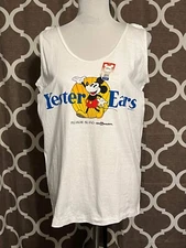 Vintage 80s Pleasure Island Disney World Tank Top Size Medium NEW Deadstock RARE