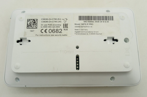 Gigaset Basisstation N870 IP Pro VoIP für schnurlose Telefone Kommunikation - Zdjęcie 4 z 4