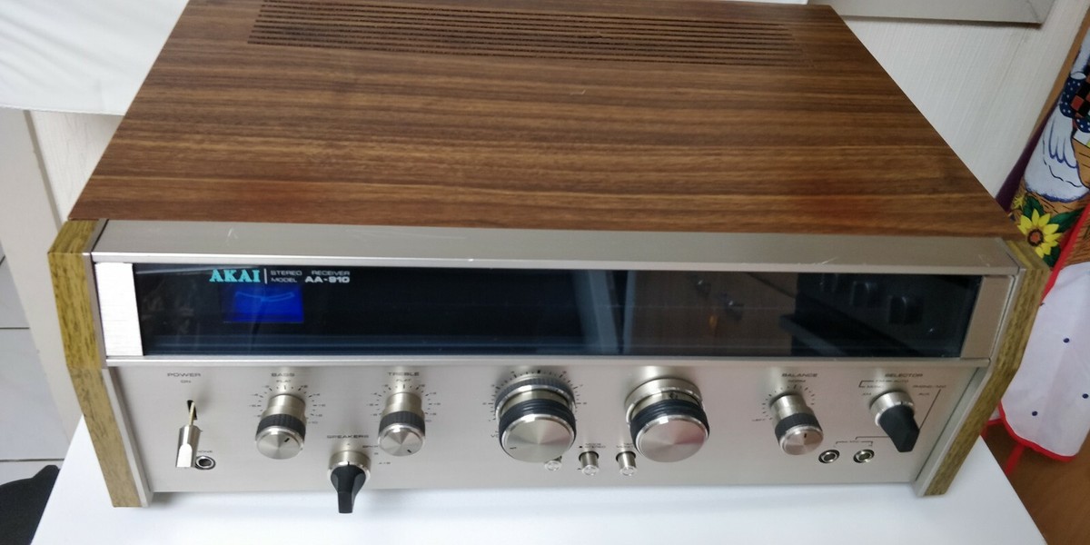 Akai AA-910 AM/FM Stereo Receiver (1974-75) | eBay