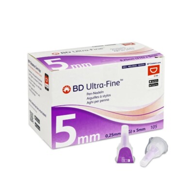 BD Micro-Fine 5mm Nadeln 0,25x5mm 31G 100 Stk. - Sanft & Präzise PZN: 19235705