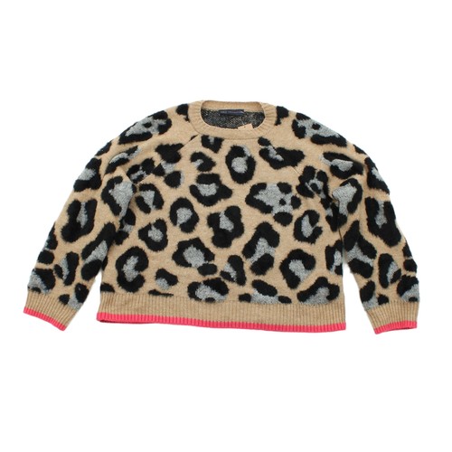 Womens Jumper M Brown Blend 