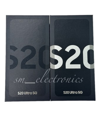 NEW Samsung Galaxy S20 Ultra 5G SM-G988U1 128GB Factory Unlocked All Carriers