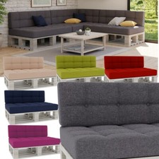 Elegant Pallet Cushions – Garden Seat Pad & Back Cushion – Foam Filling - PFG