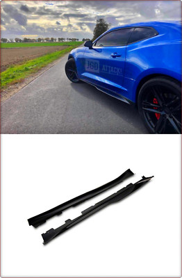 SEITENSCHWELLER FÜR CHEVROLET CAMARO 2016 - 2023 ZL1 STIL / TÜV