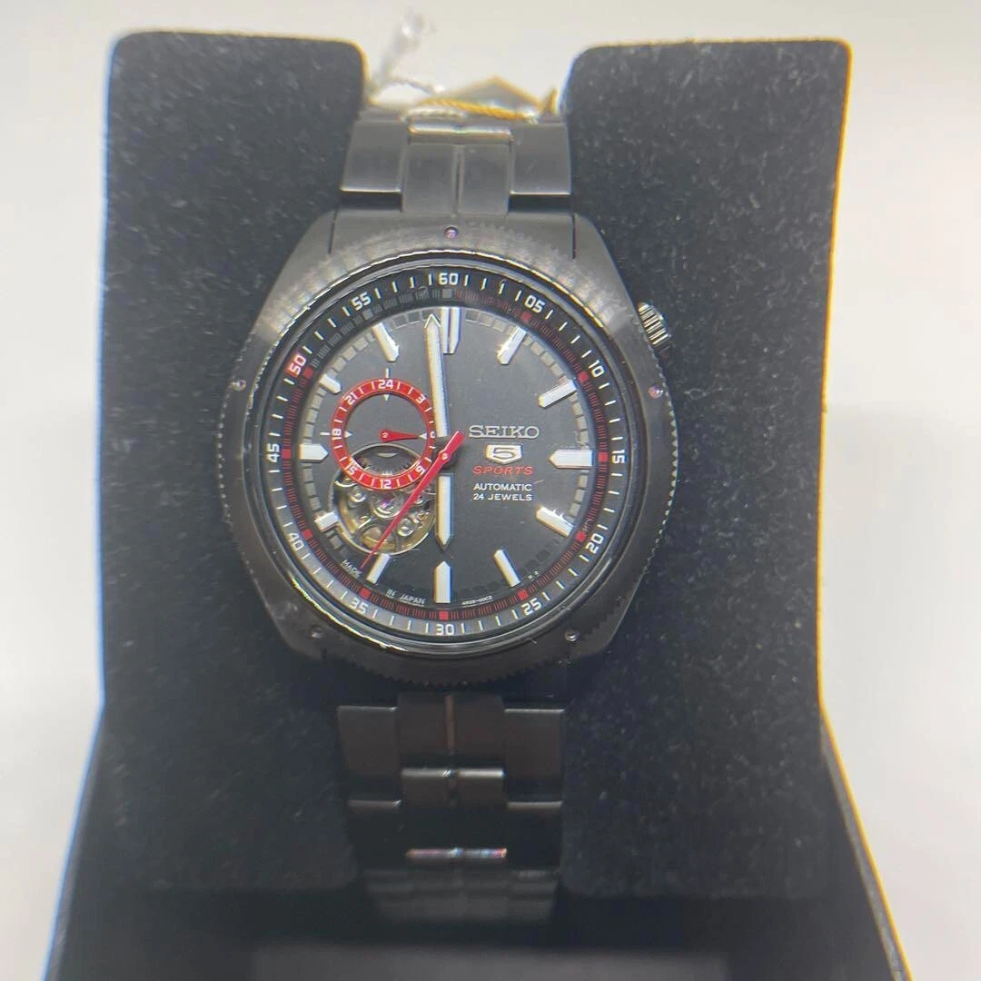 SEIKO5 SPORTS AUTOMATIC 50TH ANNIVERSARY 24J BLACK