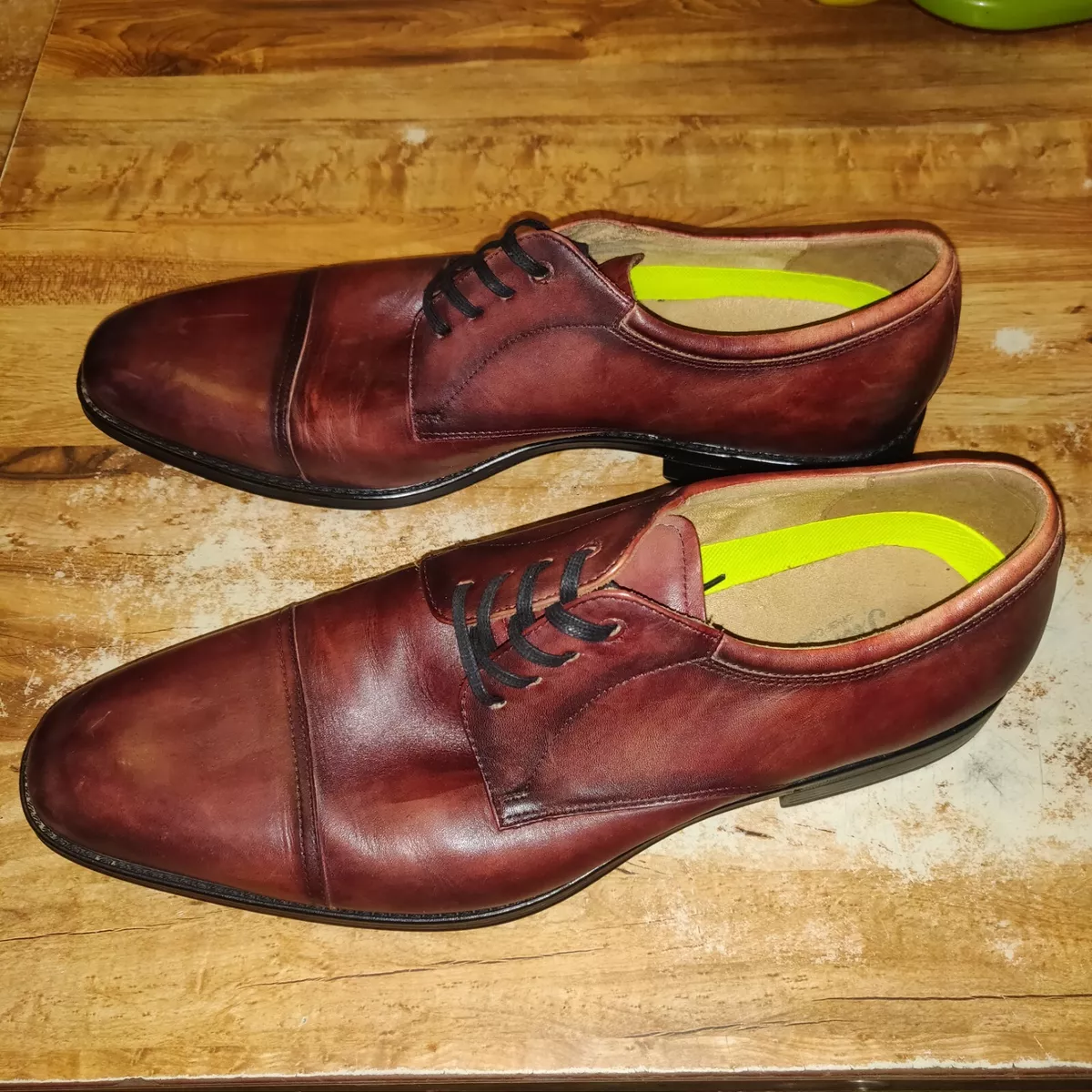 Mens Florsheim Amelio Oxford Cognac Smooth Size 12 M 14243 601