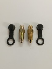 Yamaha YZF R1 4XV front brake caliper 8mm Bleed nipples and caps 1999-2002