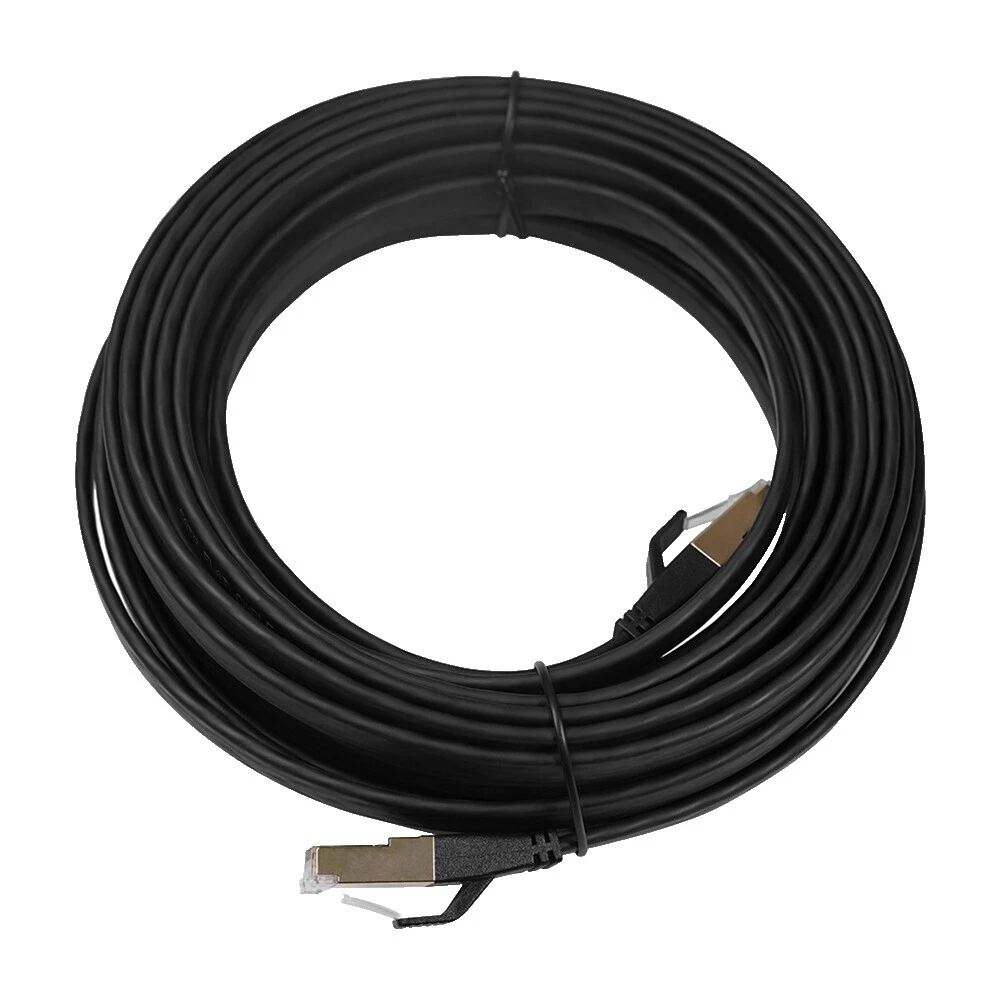 Black Ethernet Patch (RJ-45) Ethernet Cables (RJ-45/8P8C)