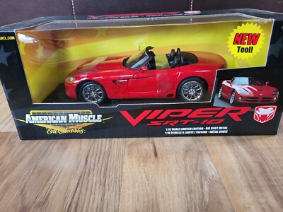 American Muscle ERTL Viper SRT-10 1:18 Scale Diecast Convertible Car