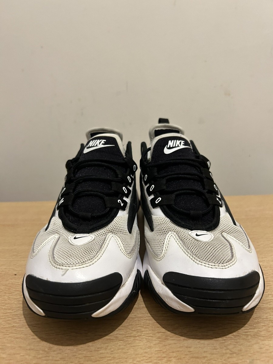 nike zoom 2k black and white size 4