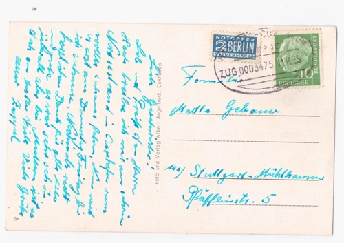 AK Nordseebad Cuxhaven --Alte Liebe-- um 1960 - Bild 2 von 2