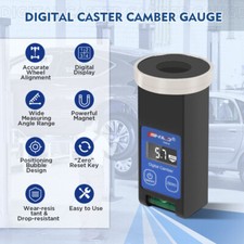 Digital Caster Magnetic Camber Wheel Alignment Gauge Tool For Car Truck Rv Suv