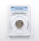 MS64 1914 Indian Head Buffalo Nickel PCGS *4764