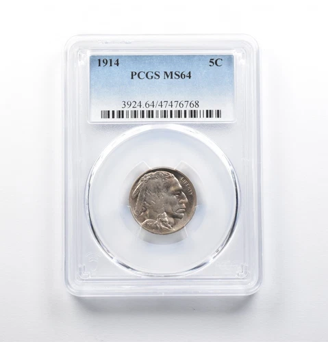 MS64 1914 Indian Head Buffalo Nickel PCGS *4764
